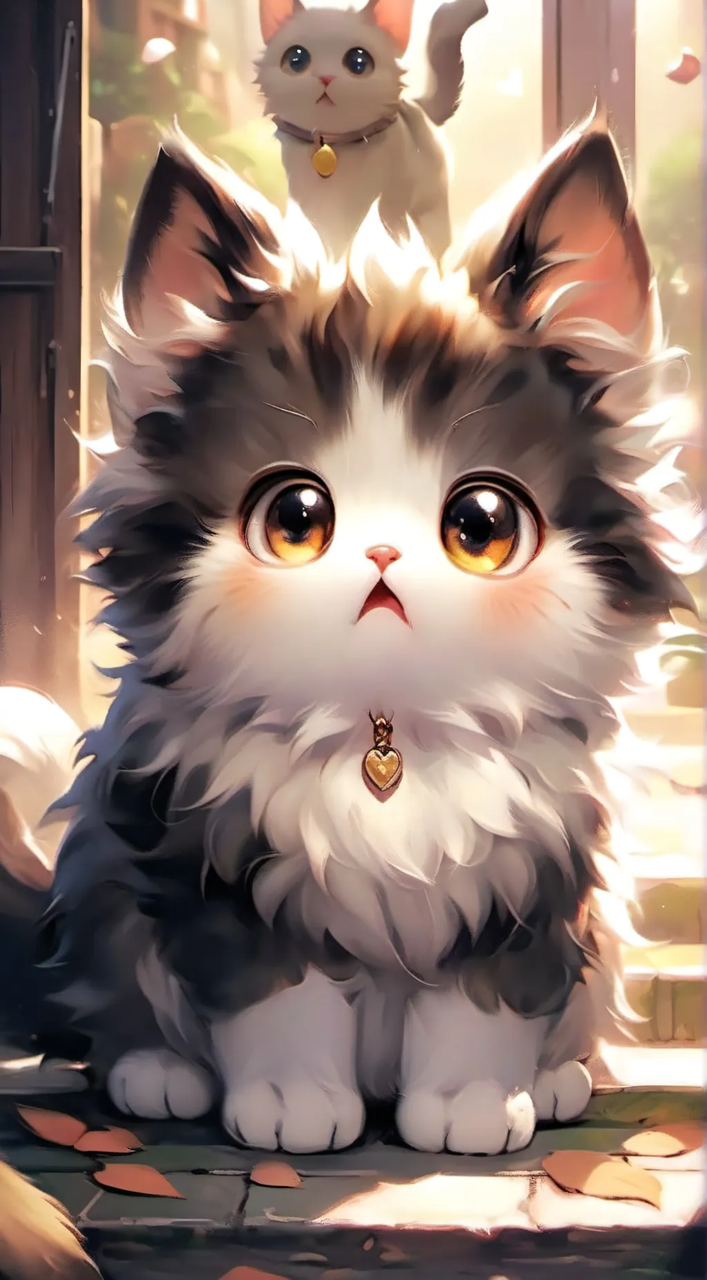 ai character: Kitty background