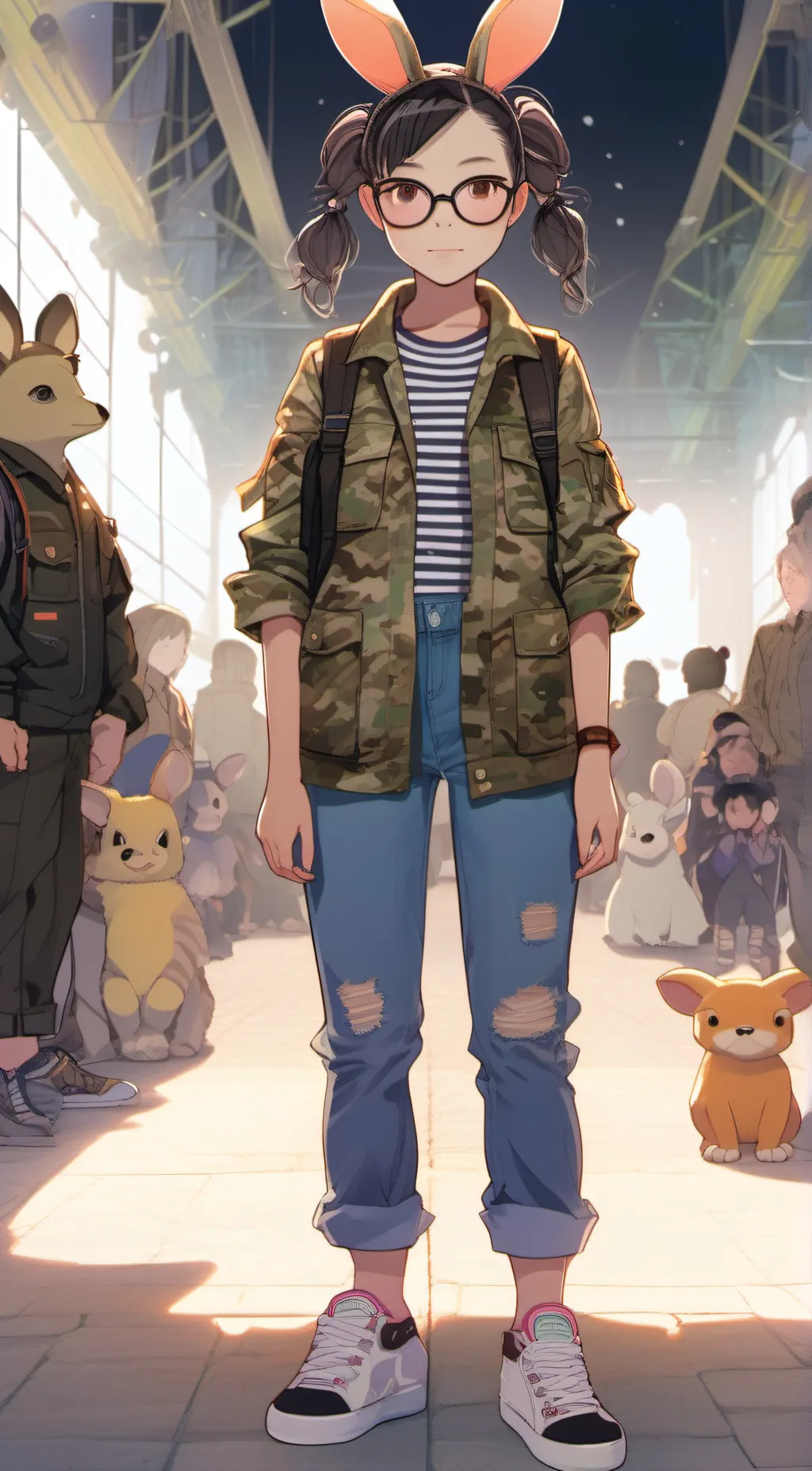 ai character: Elizabeth/Lizzy  background