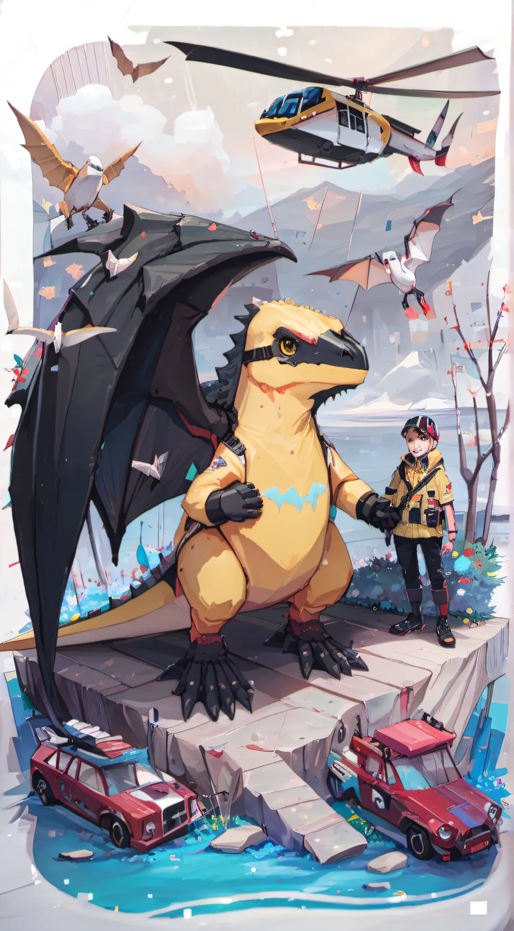 ai character: Yellow from rbf. background