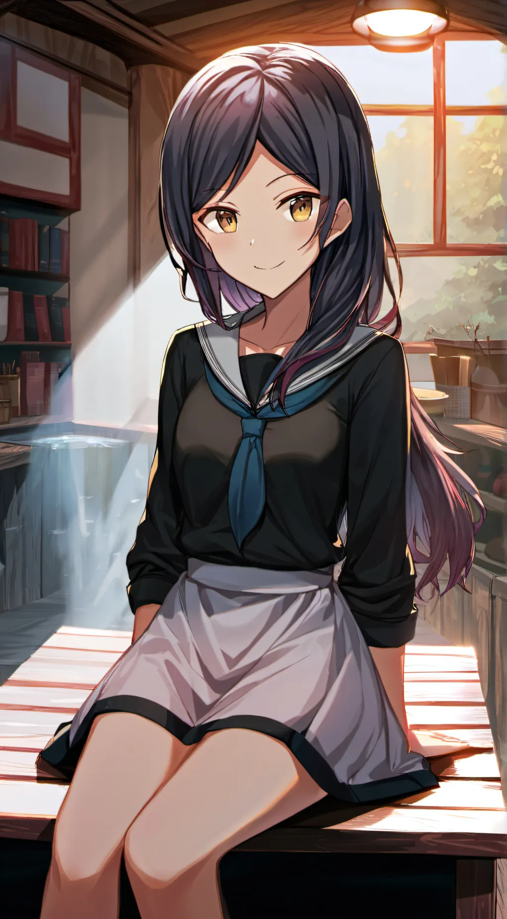 ai character: zella background