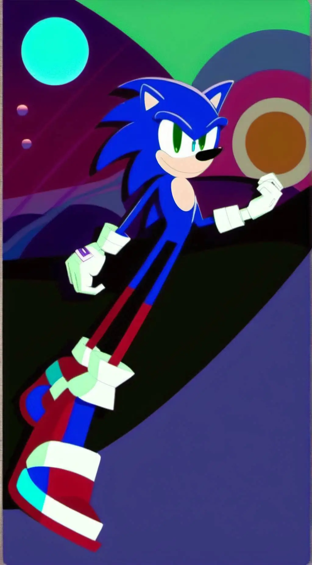ai character: Sonic crew background