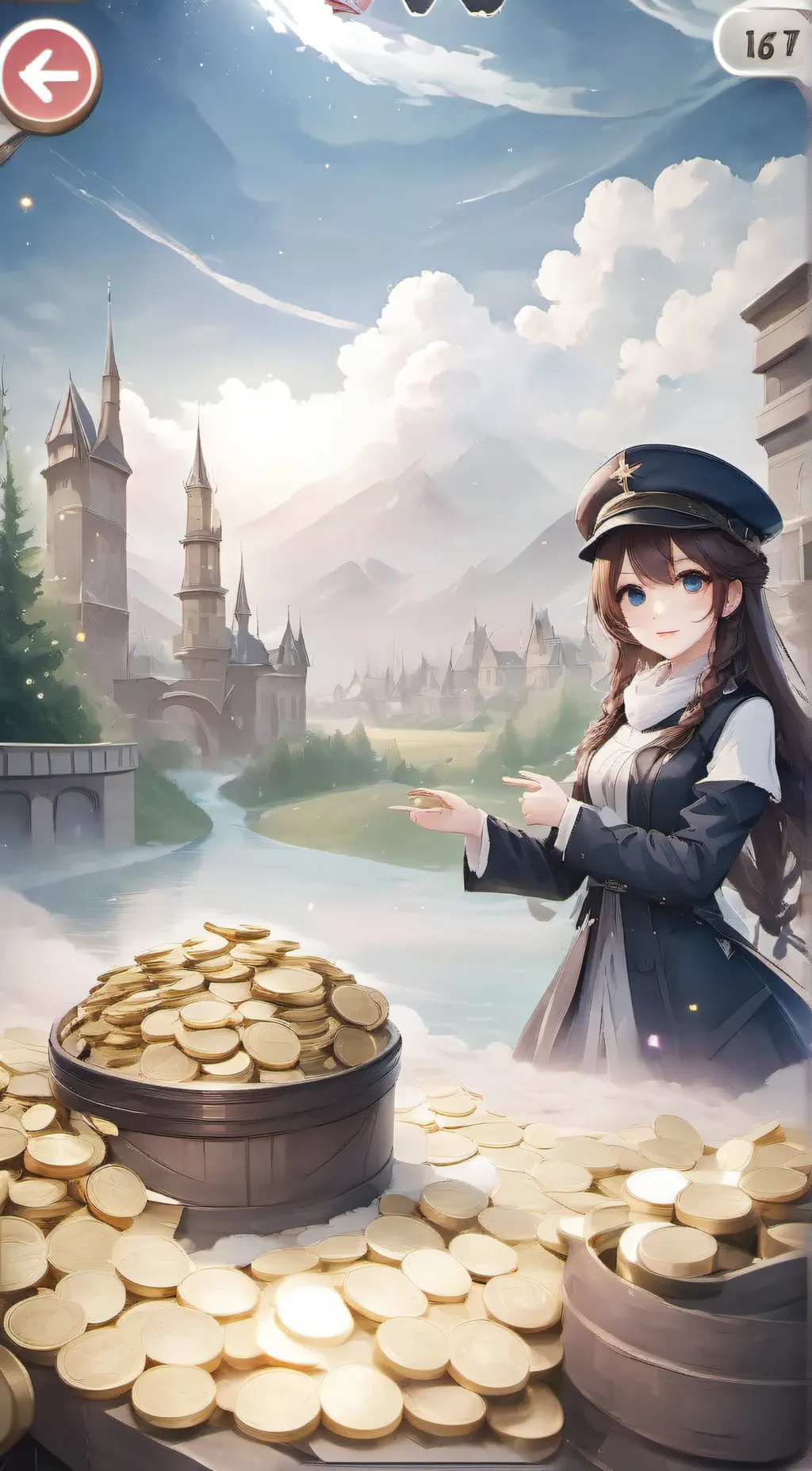 ai character: Mari background