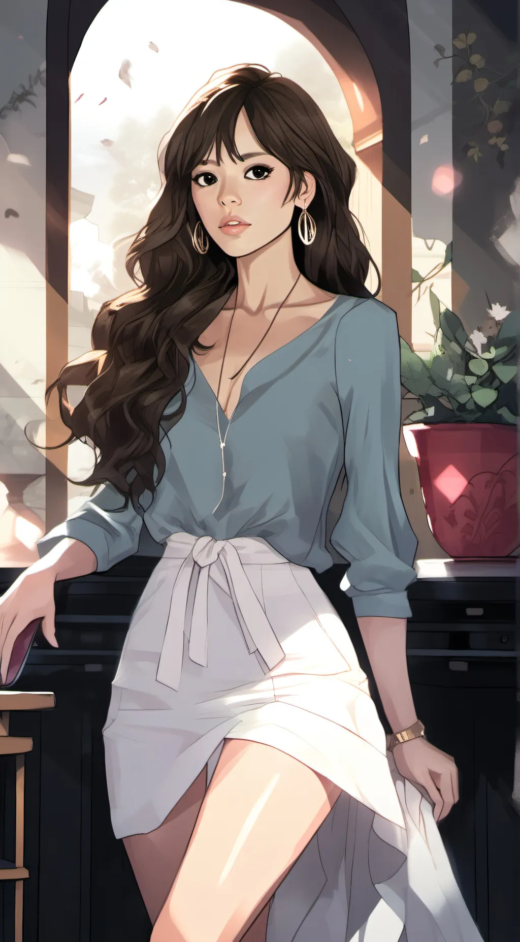 ai character: Mia background