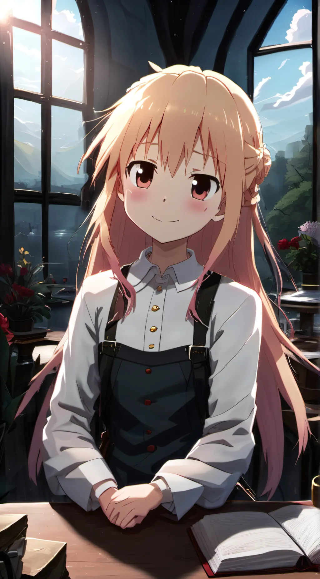 ai character: Umaru-Chan 🎀 background