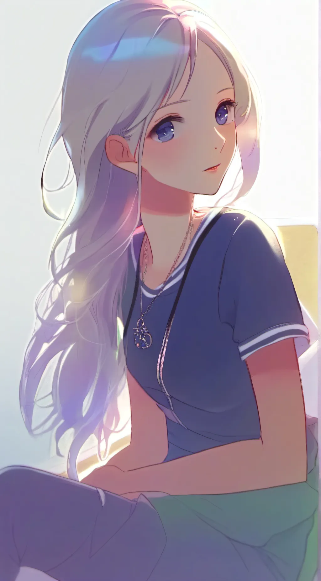 ai character: Katie  background