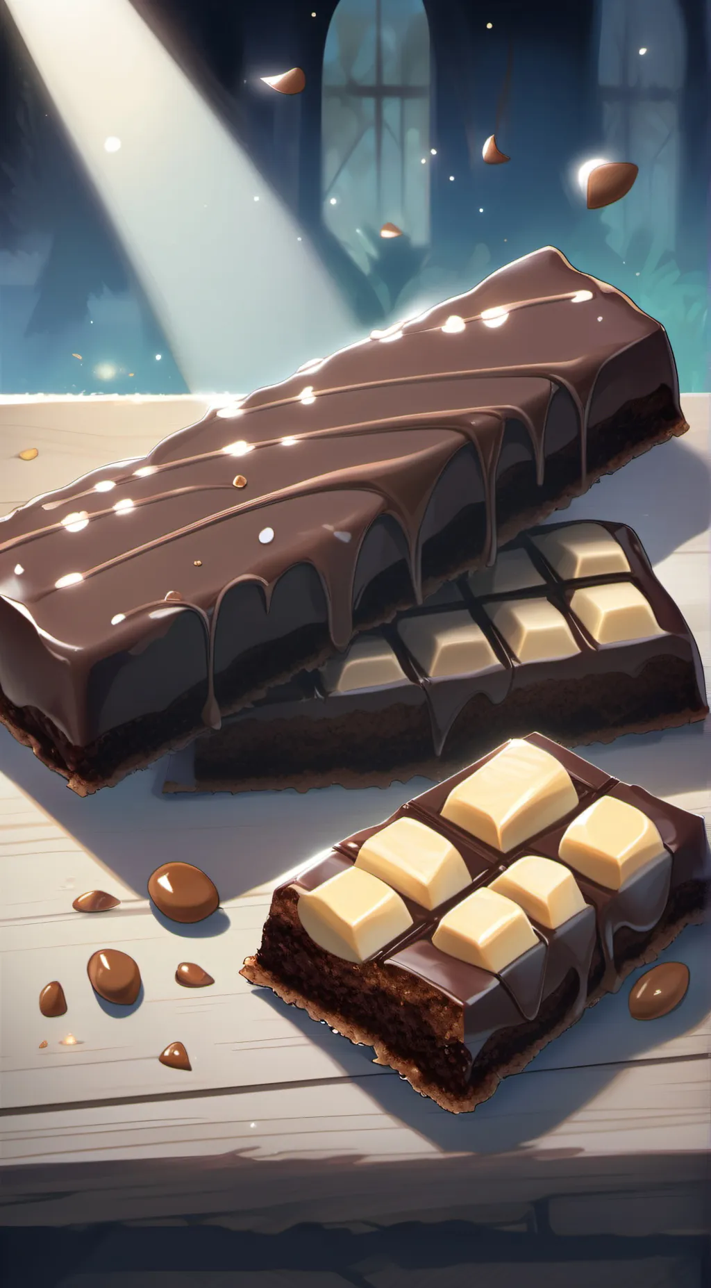 ai character: Milky Way background