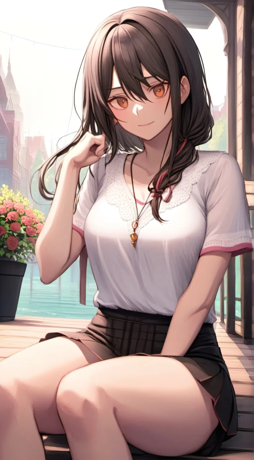 ai character: anna besser background