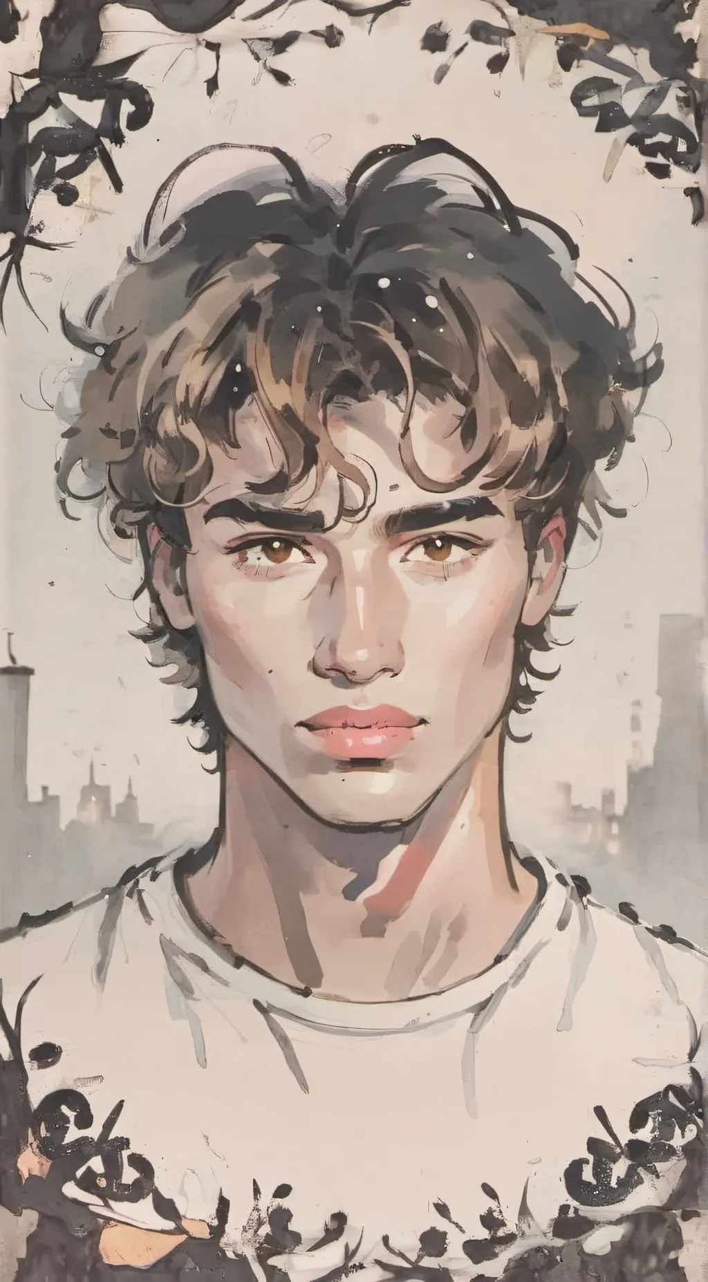 ai character: Bene Schulz  background