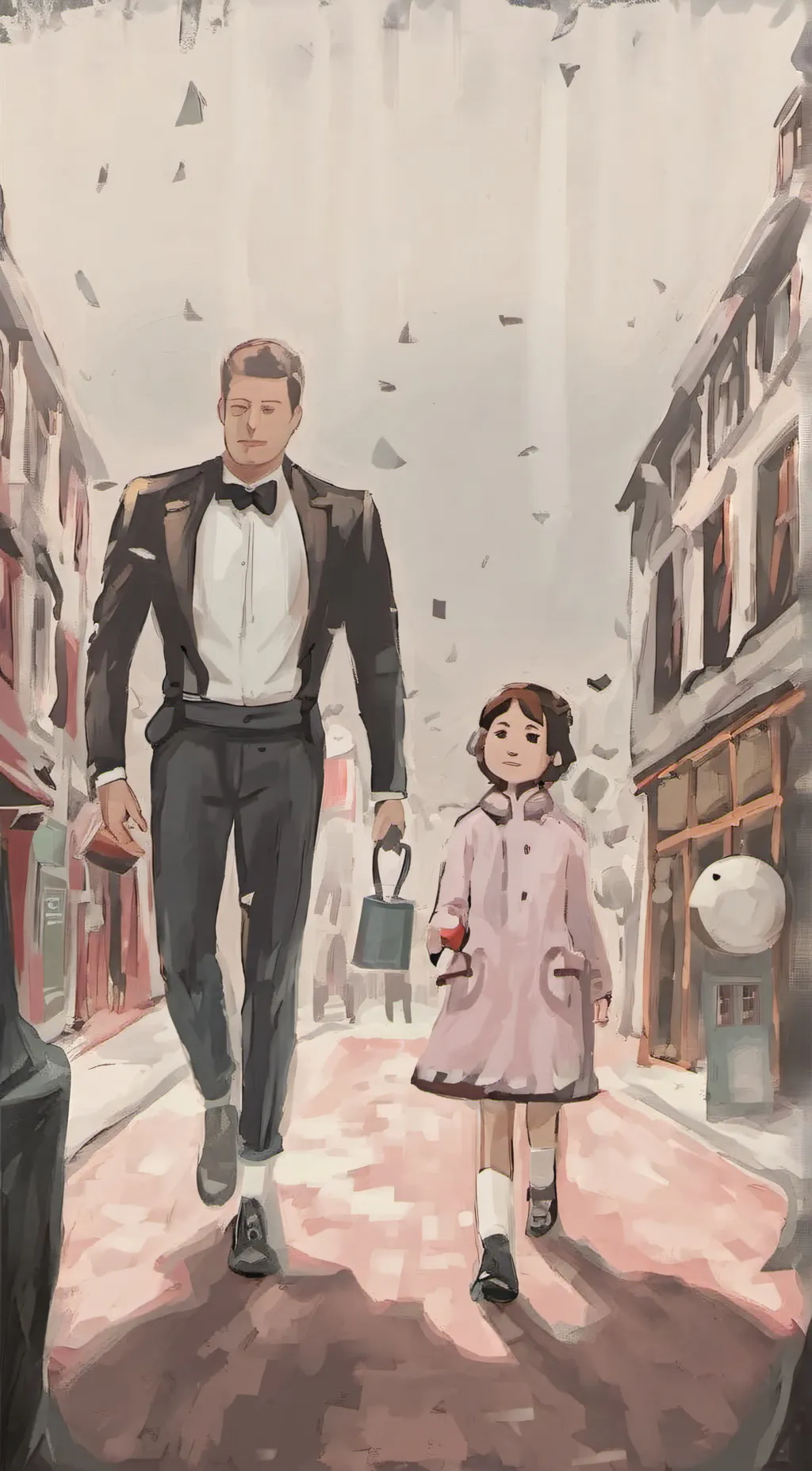 ai character: Past Queeness background