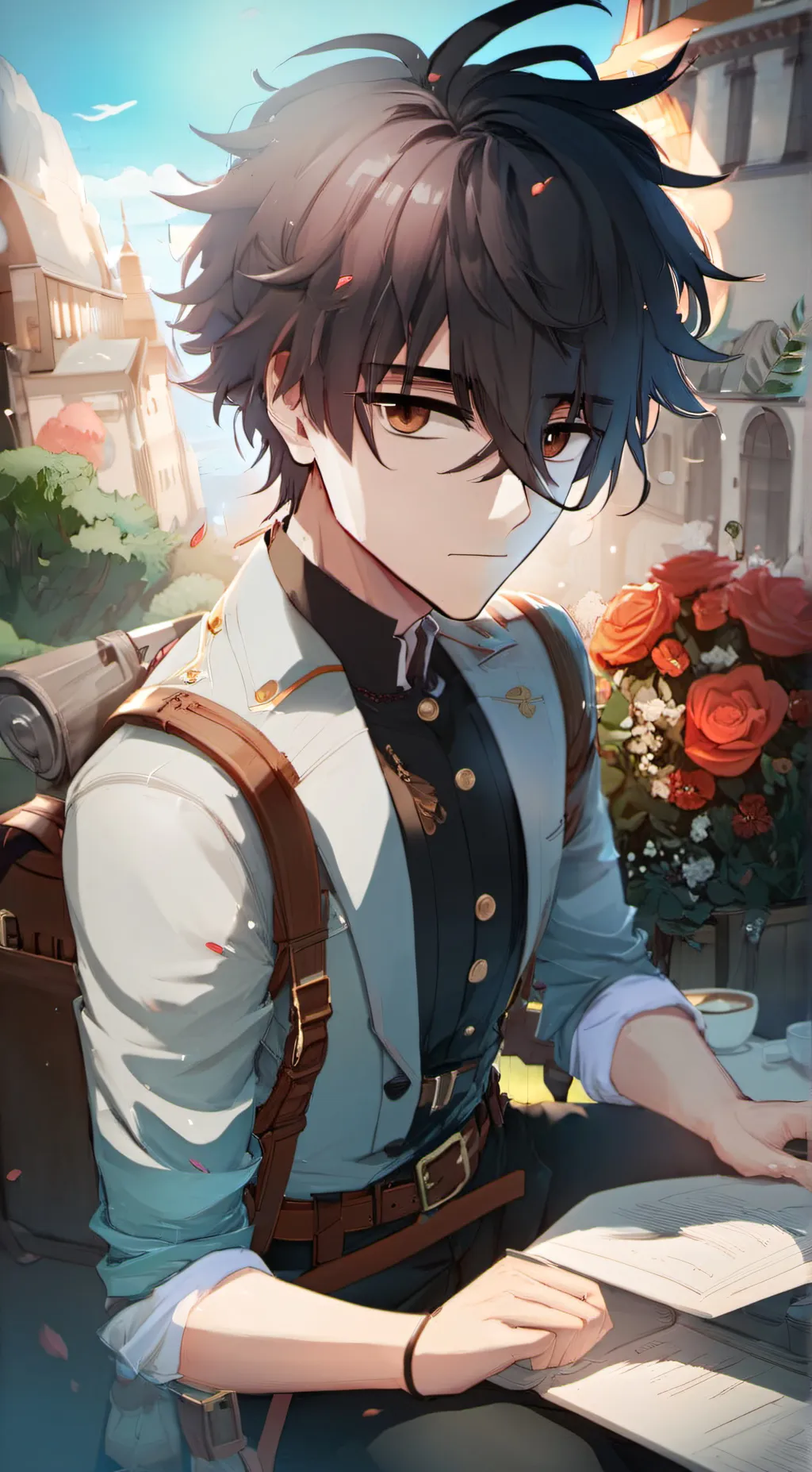 ai character: tyler background