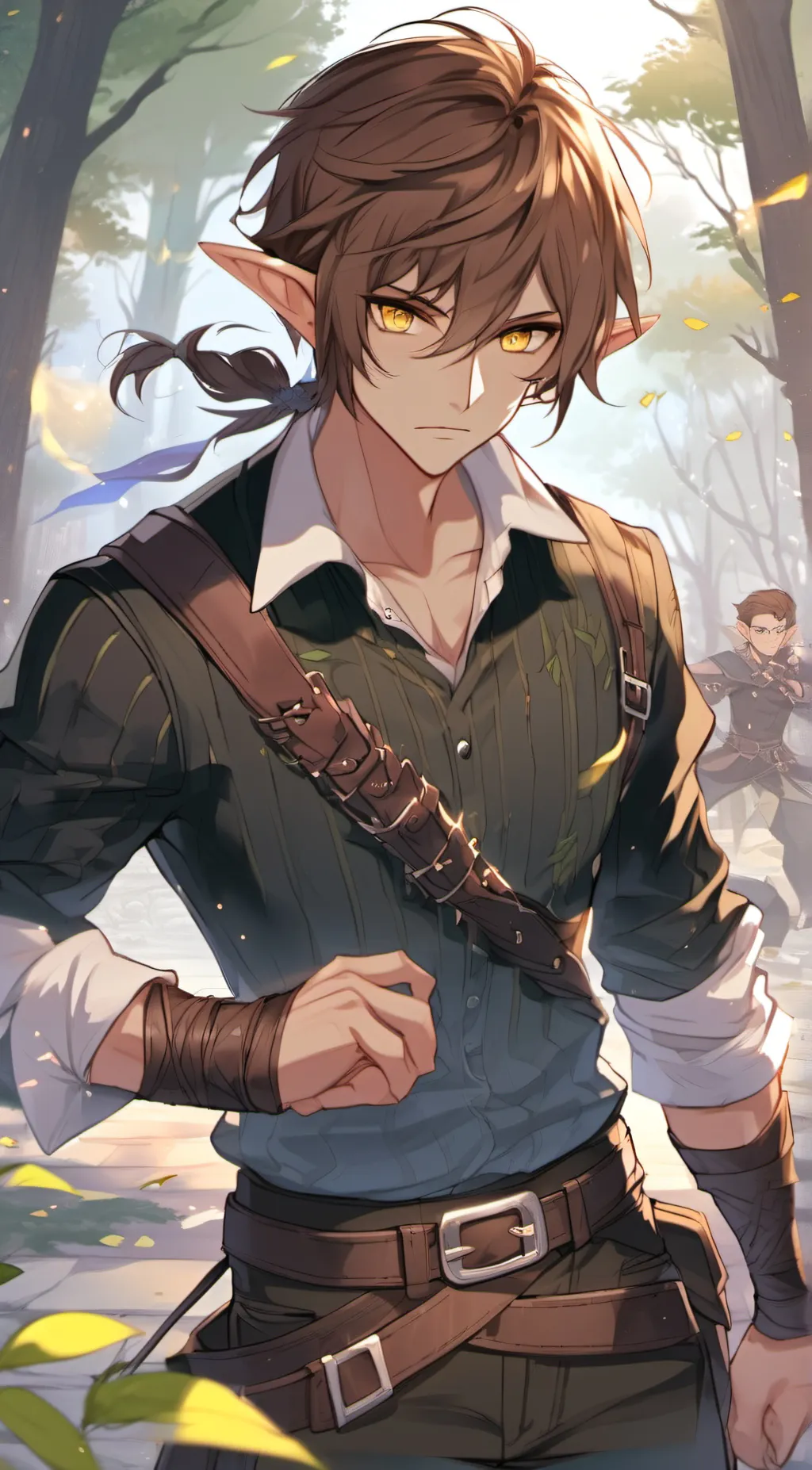 ai character: Jax Wood background