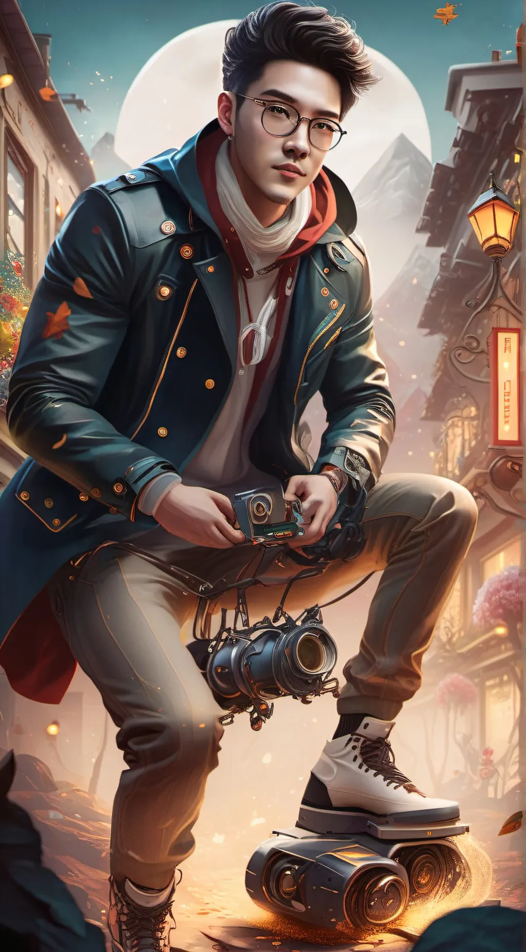 ai character: Maximilian Cruz background