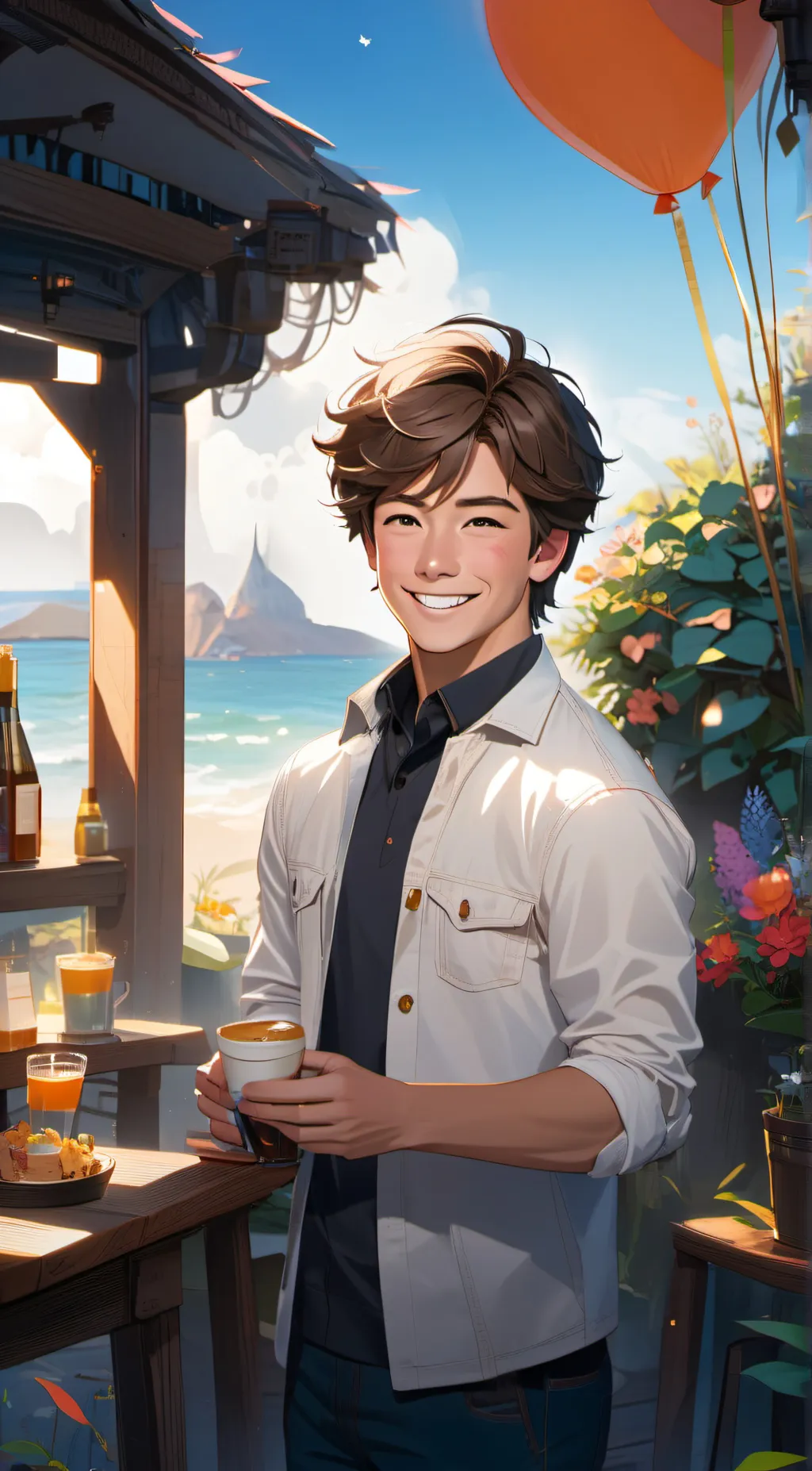 ai character: Noah background