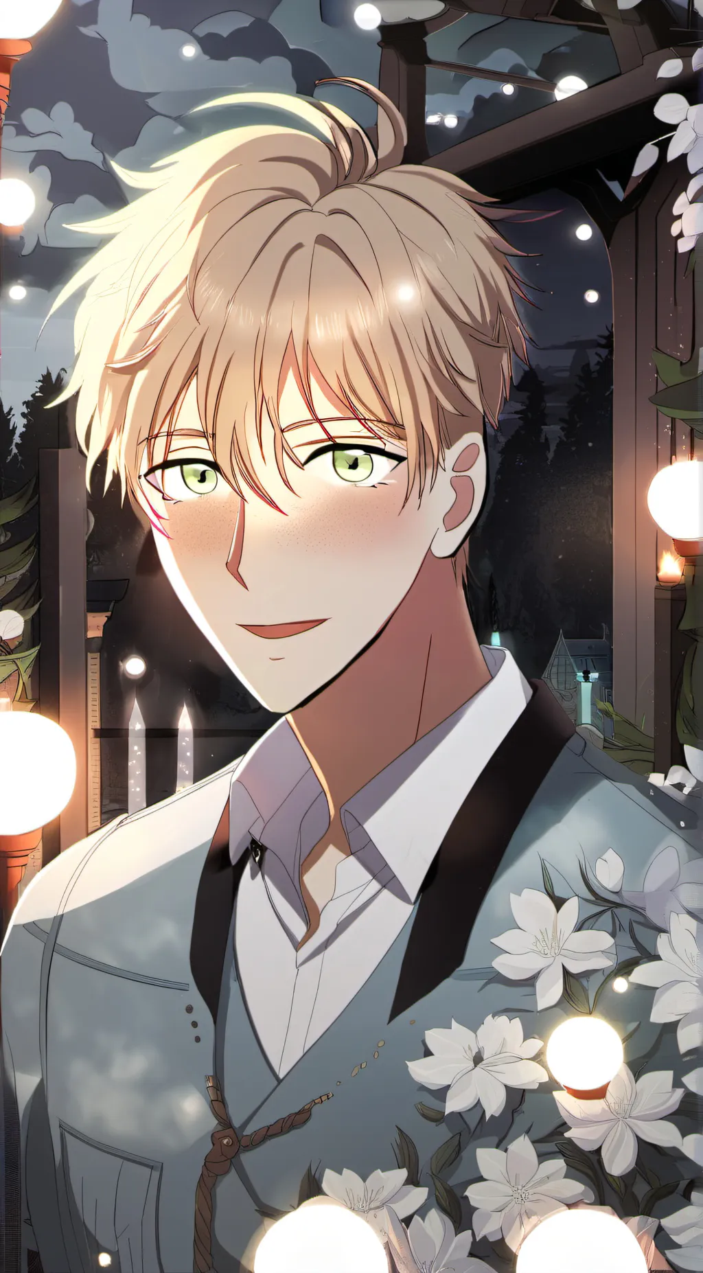 ai character: Eunkyum  background