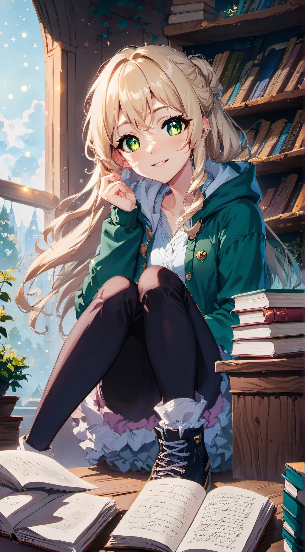 ai character: Gwen Bard background