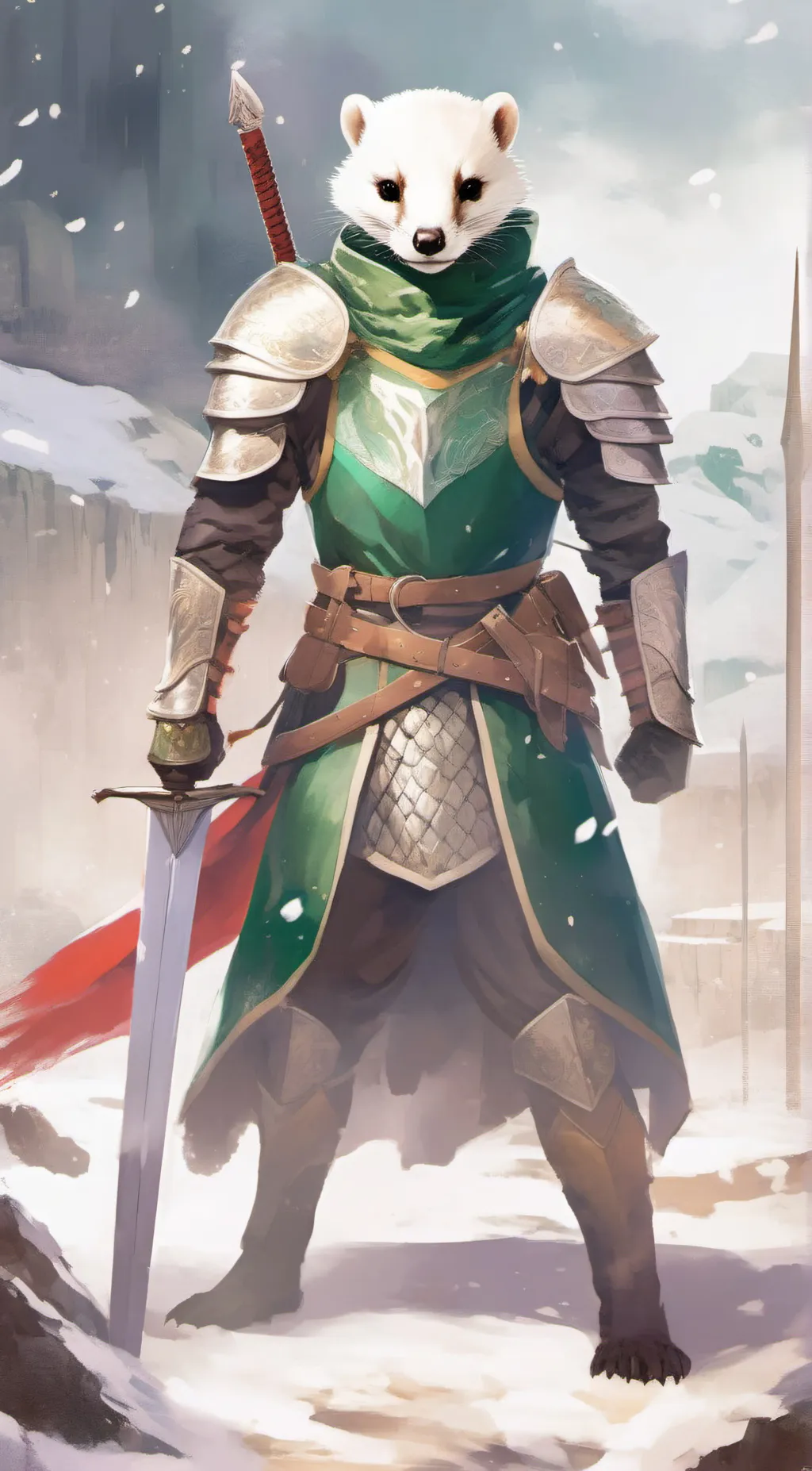 ai character: Arnold background