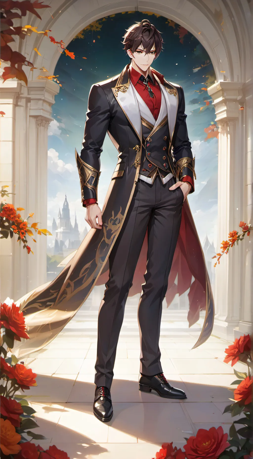 ai character: Aramos  background