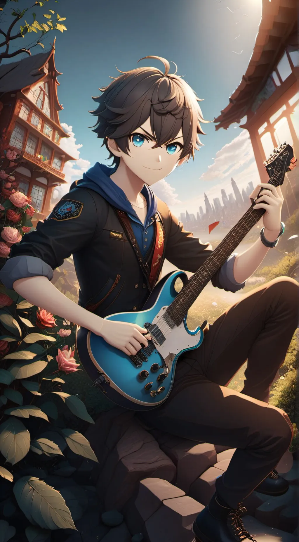 ai character: Cameron/Rae background