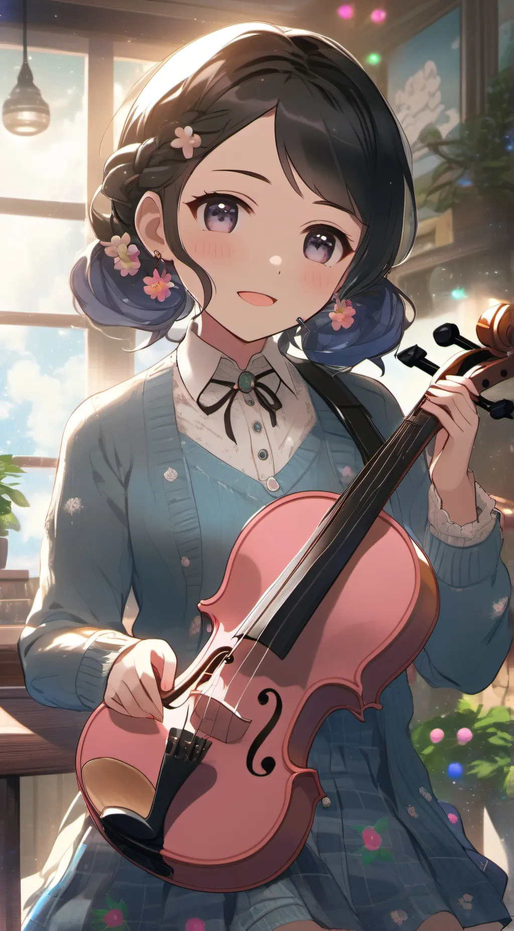 ai character: Kana background