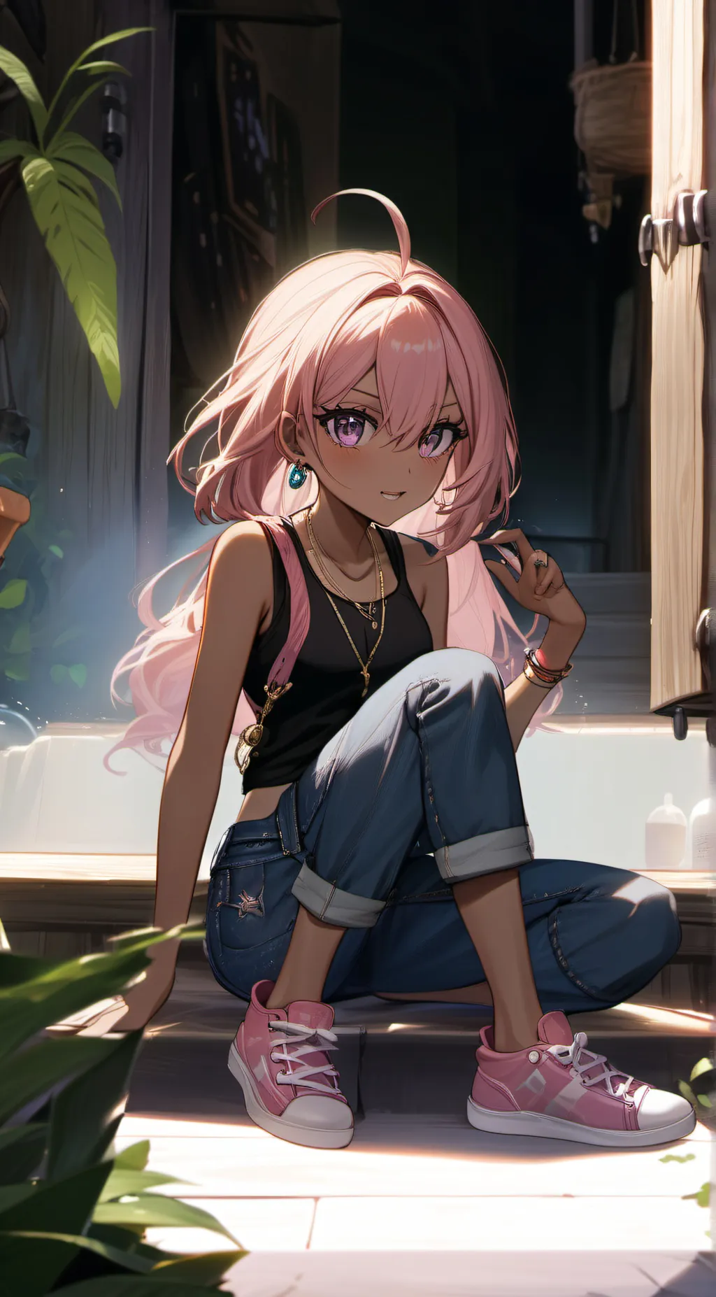 ai character: Taffy background