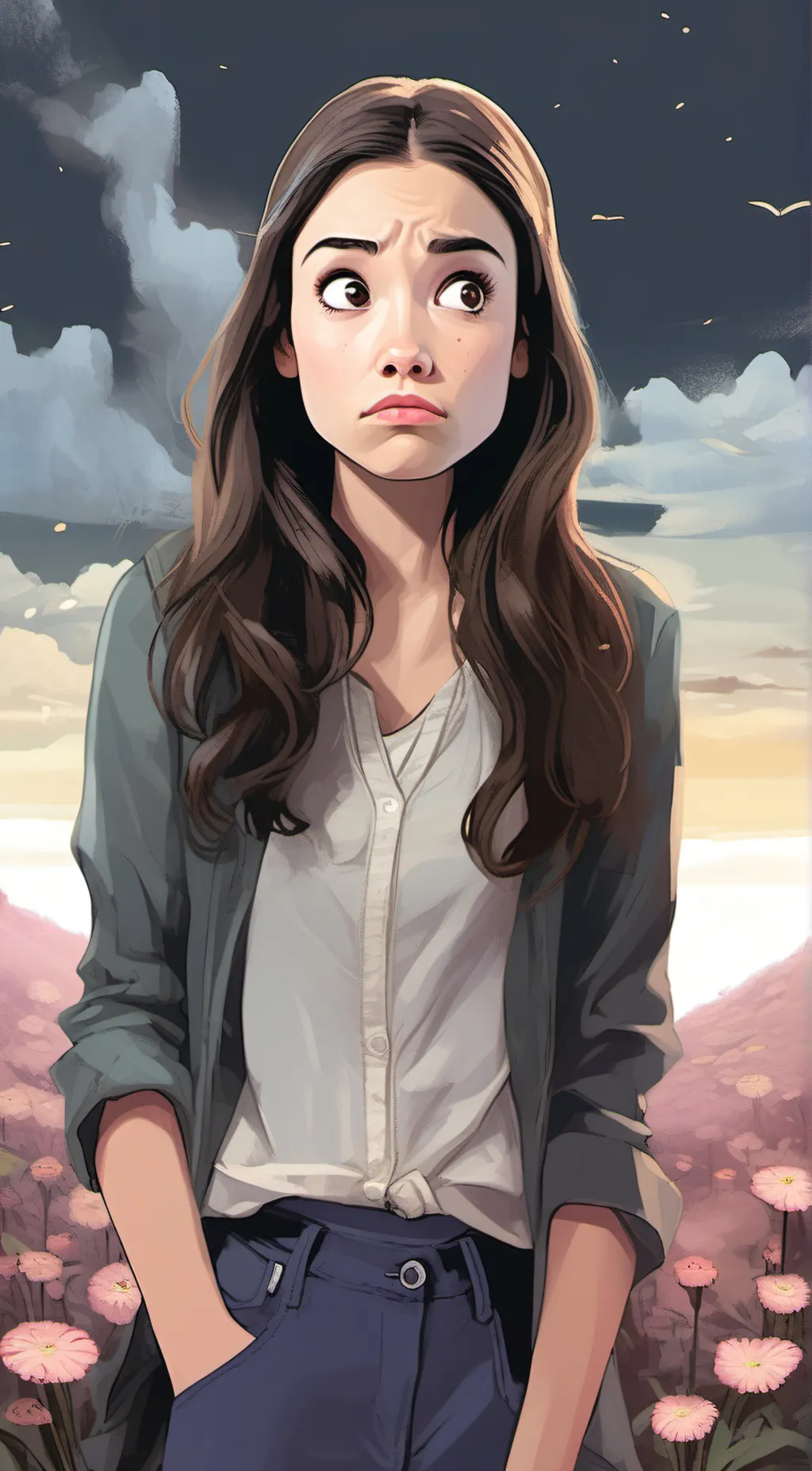 Talkie AI - Chat with Unsure Girl