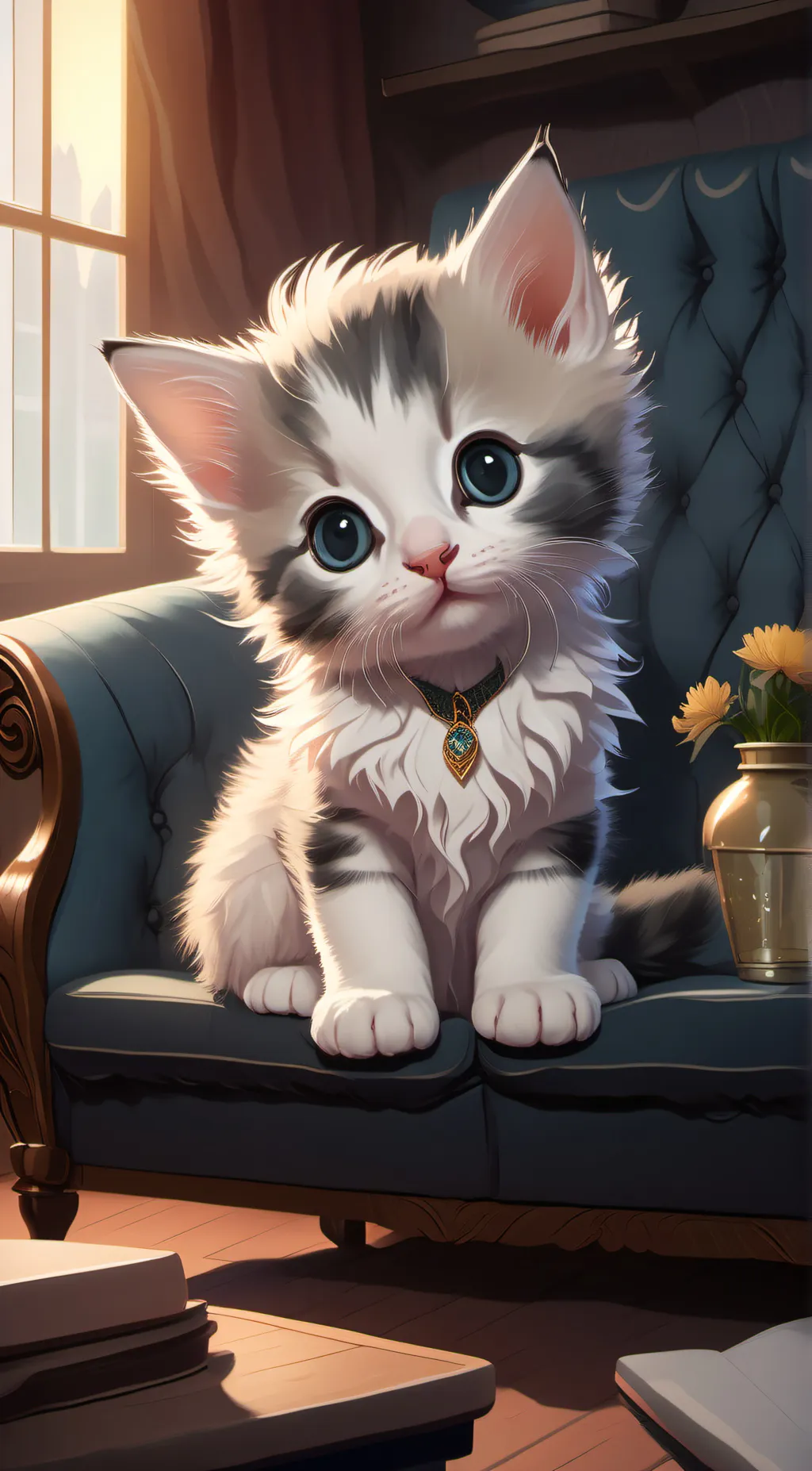 ai character: •Meredith•Grey• background