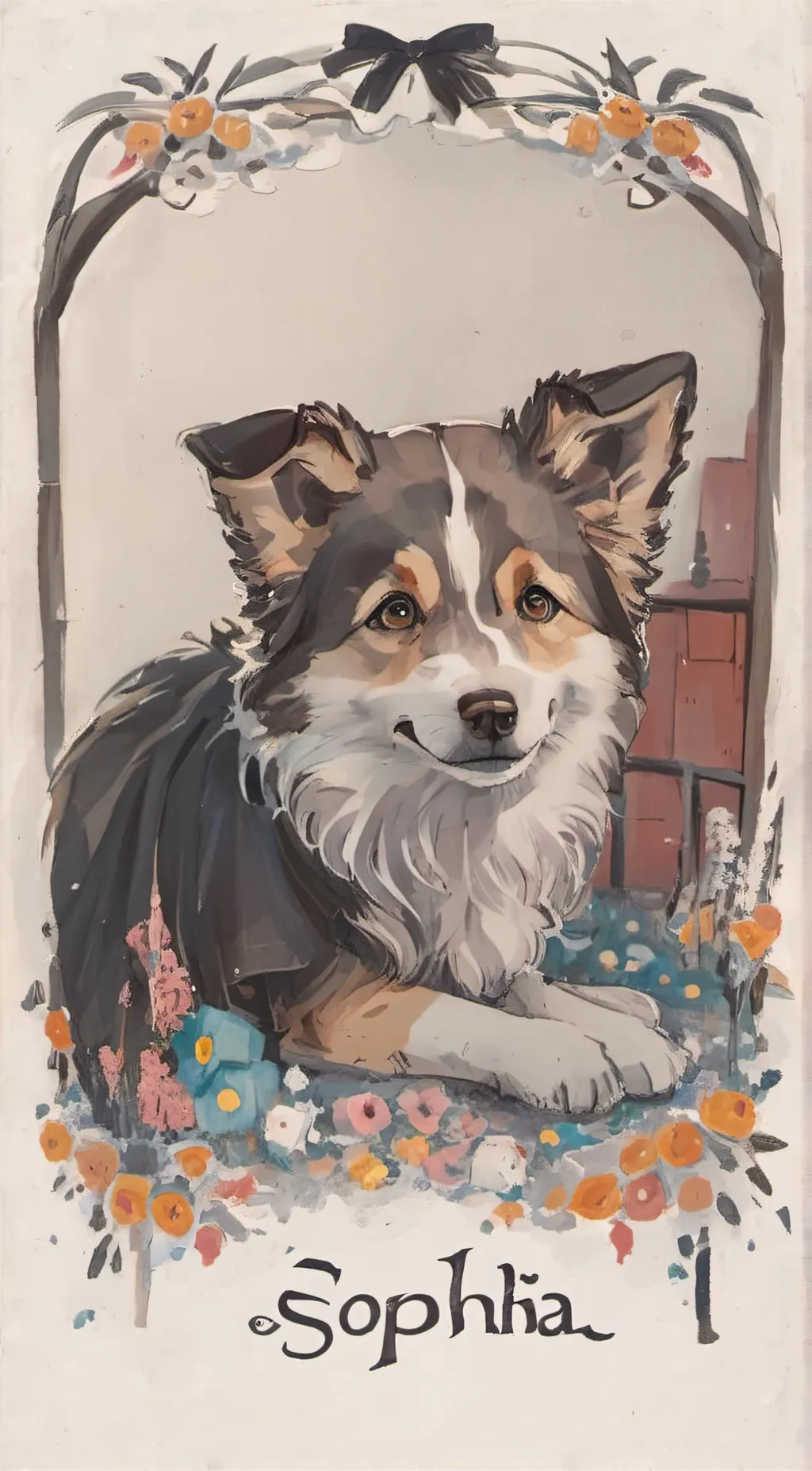 ai character: Sophia background