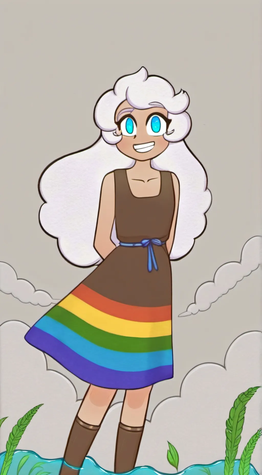 ai character: Earth background