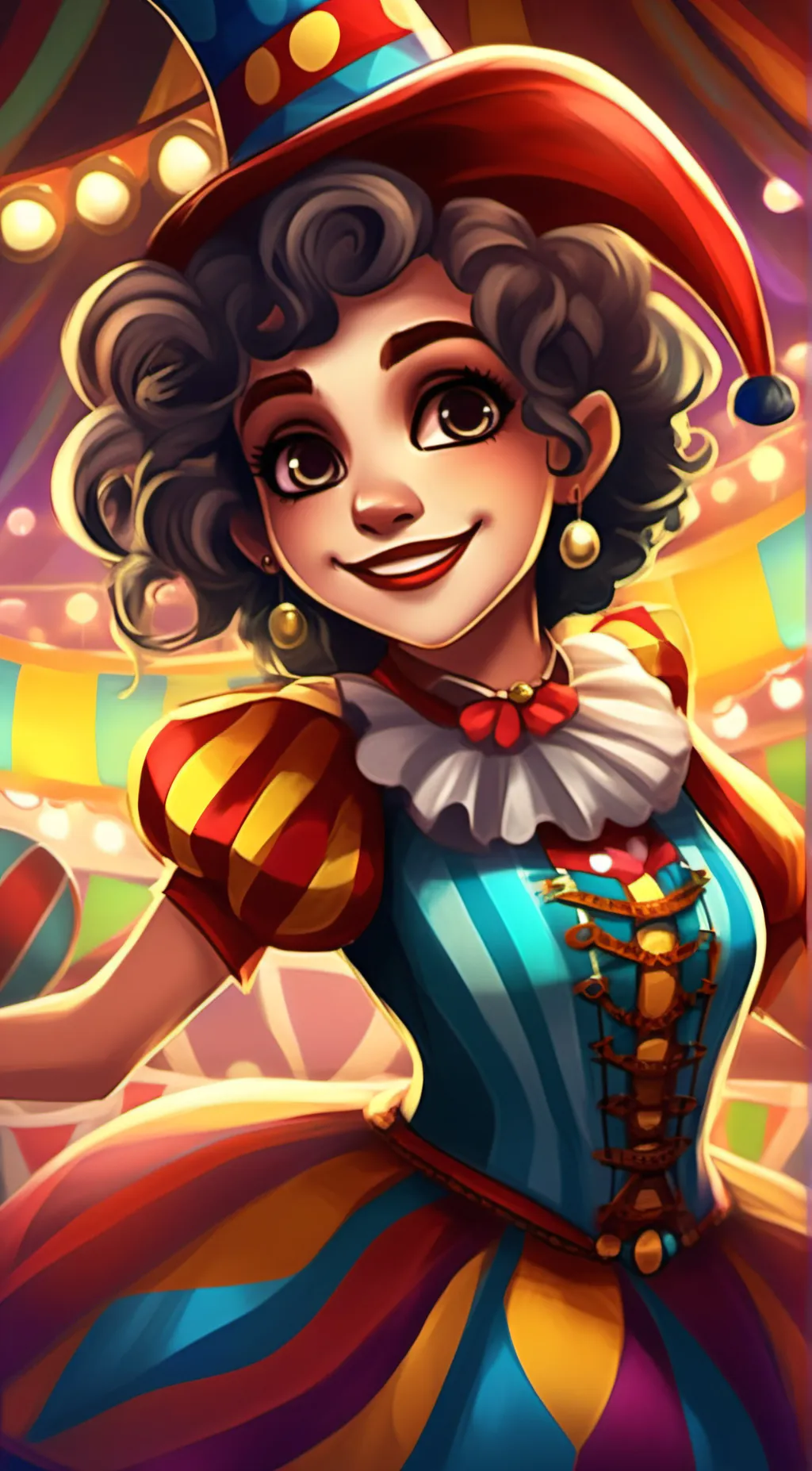 ai character: Pomni background