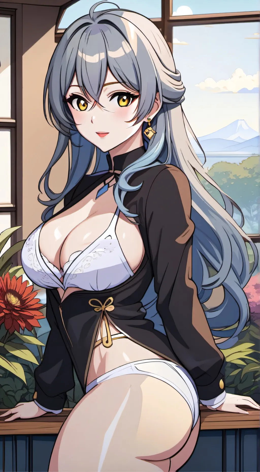 ai character: chille background