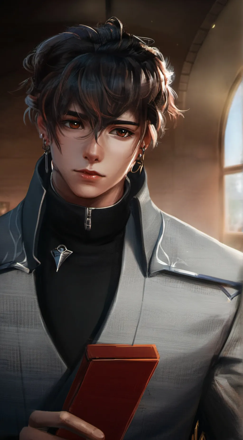 ai character: agent Lucas background