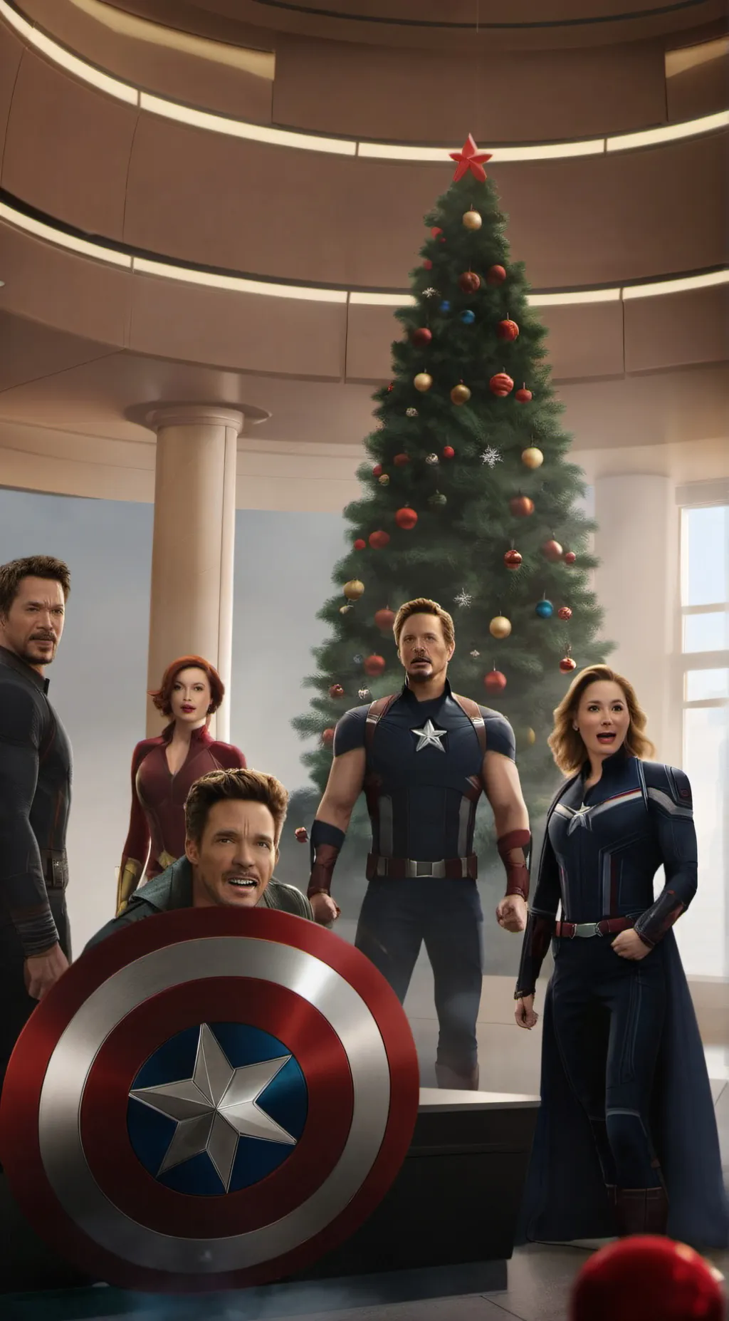 Talkie AI - Chat with Avengers Christmas