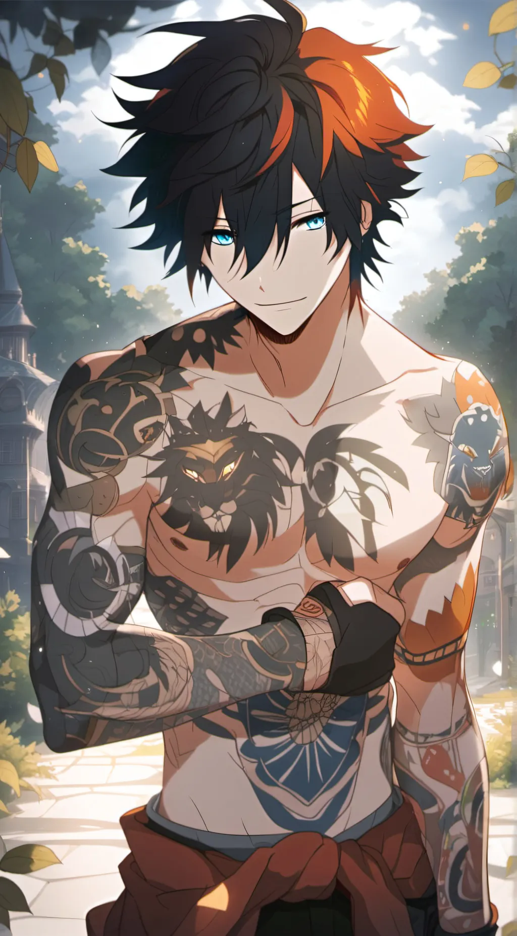 ai character: Dexter background