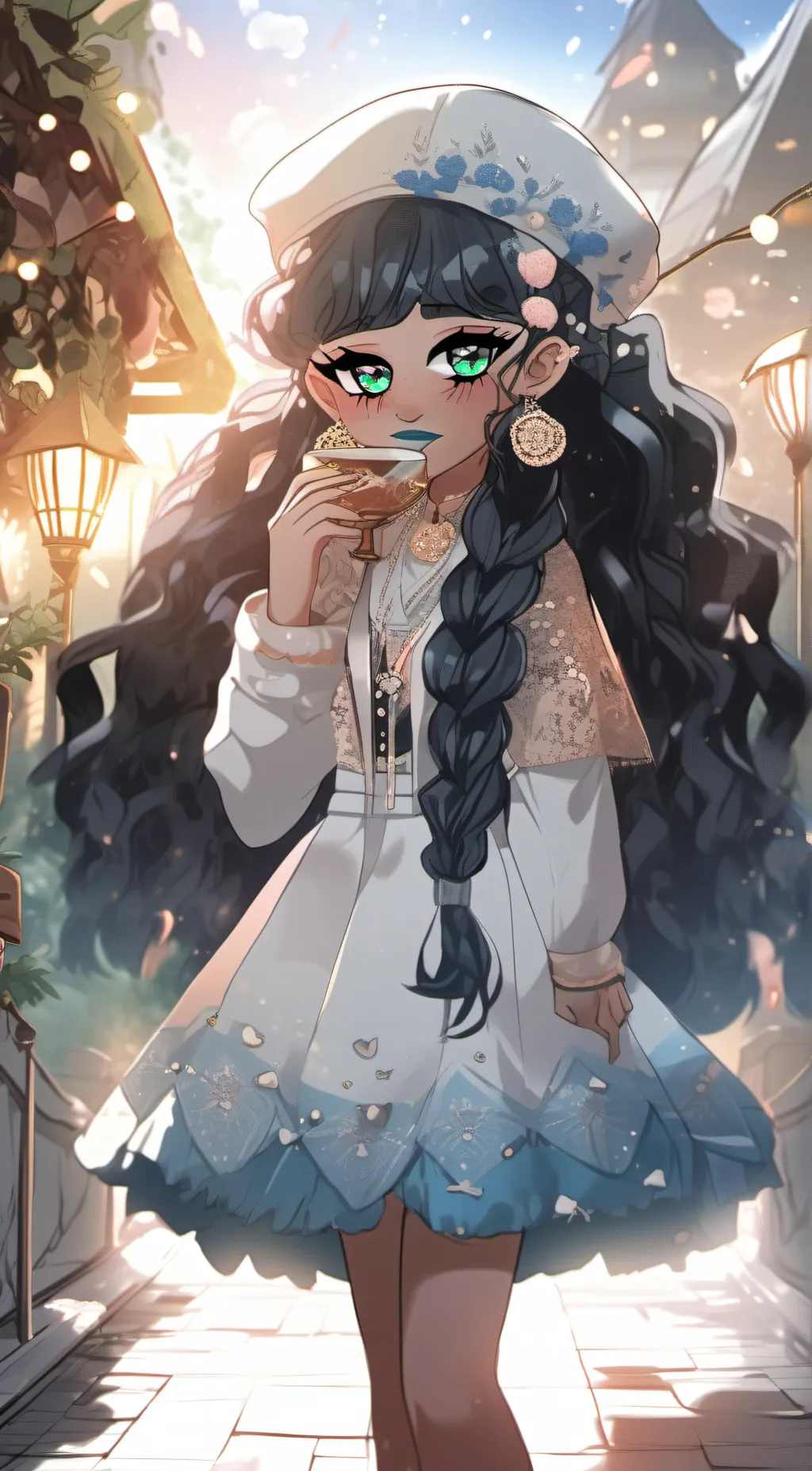 ai character: Tia background