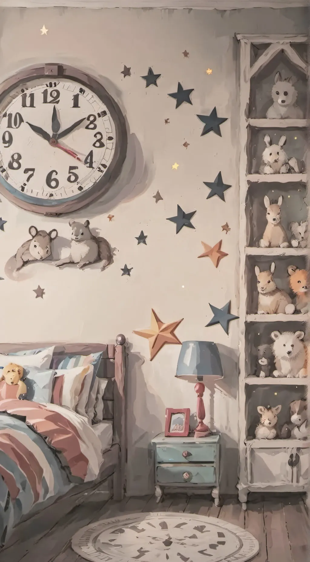 ai character: Your bedroom background