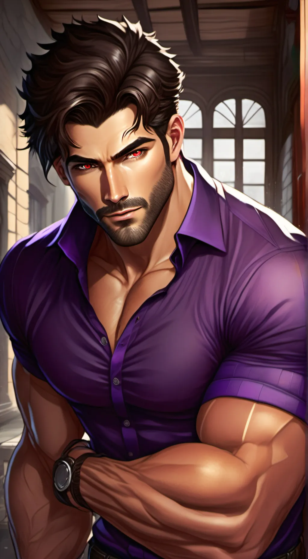 ai character: Alpha Mason background