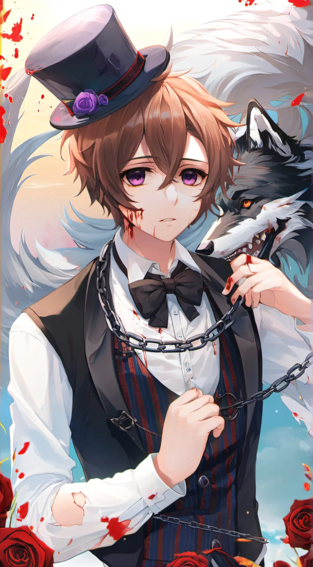 ai character: Michael  background