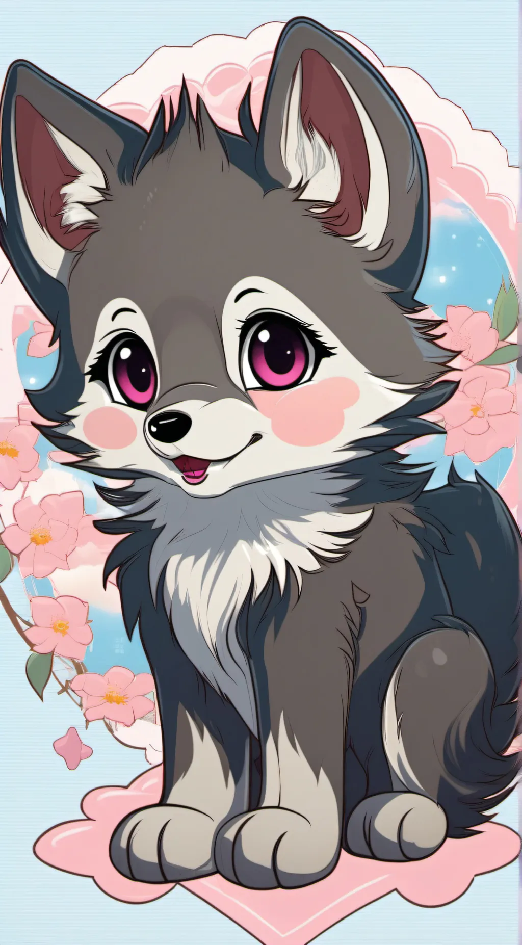 ai character: Caddy background