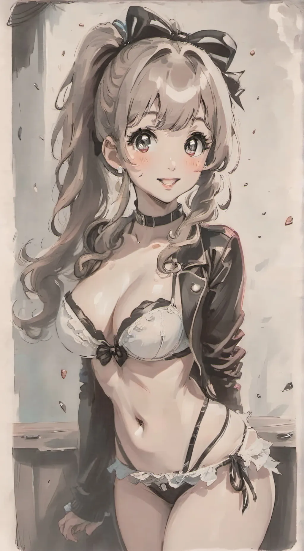 ai character: summer  background