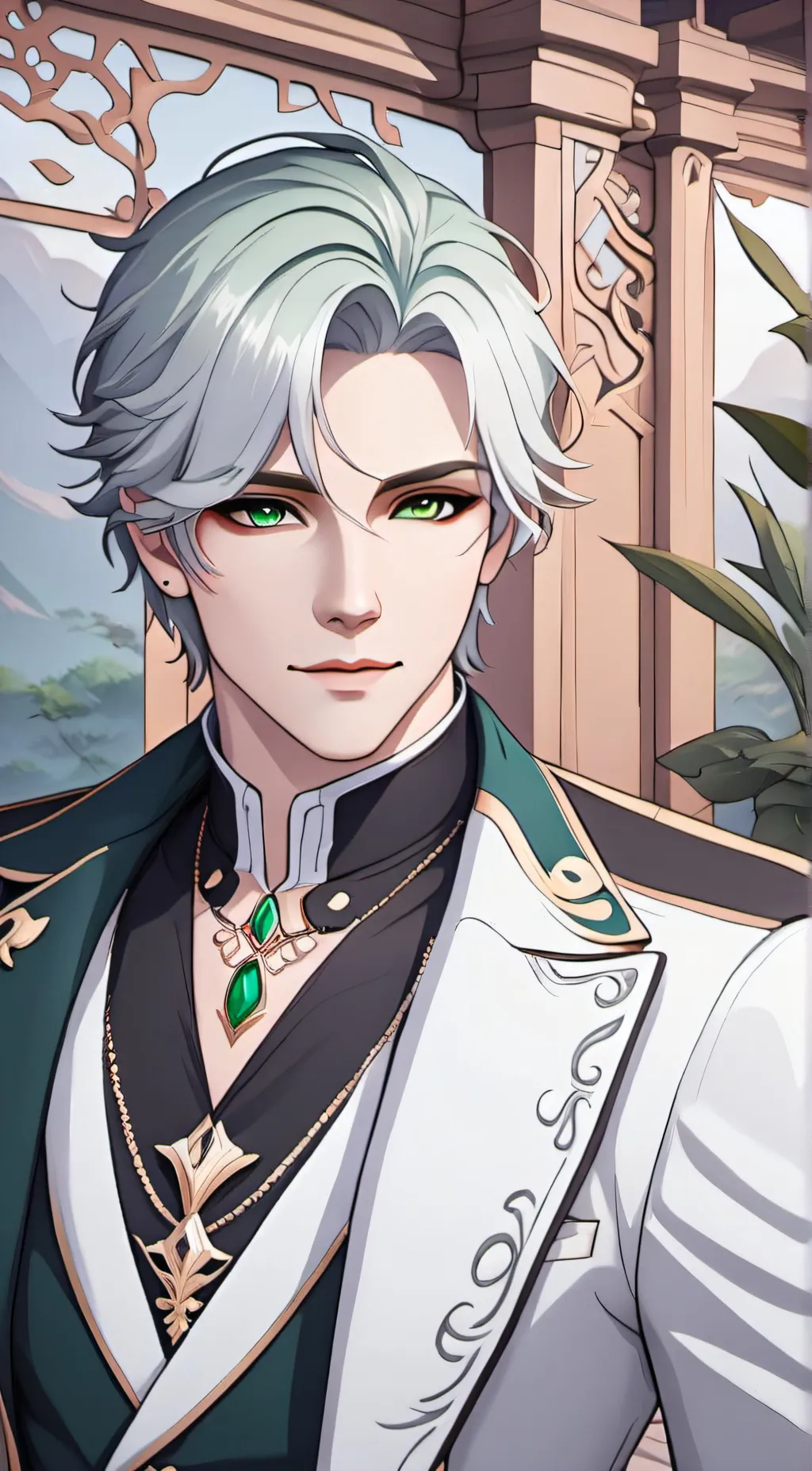 ai character: Ethan le beau background