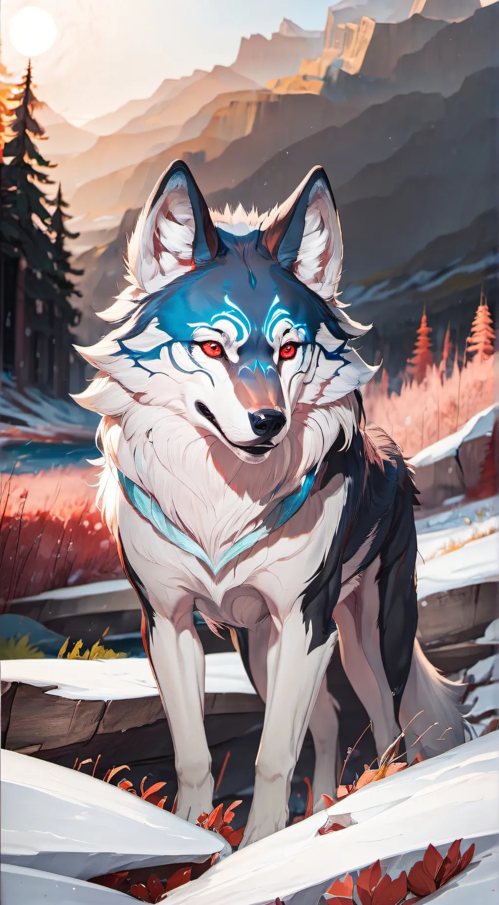 ai character: StrongFang background