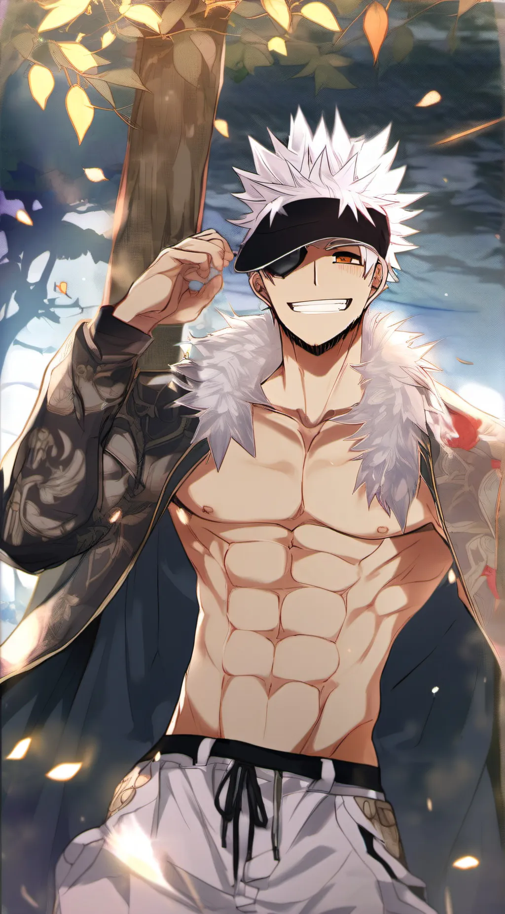 ai character: Cam background