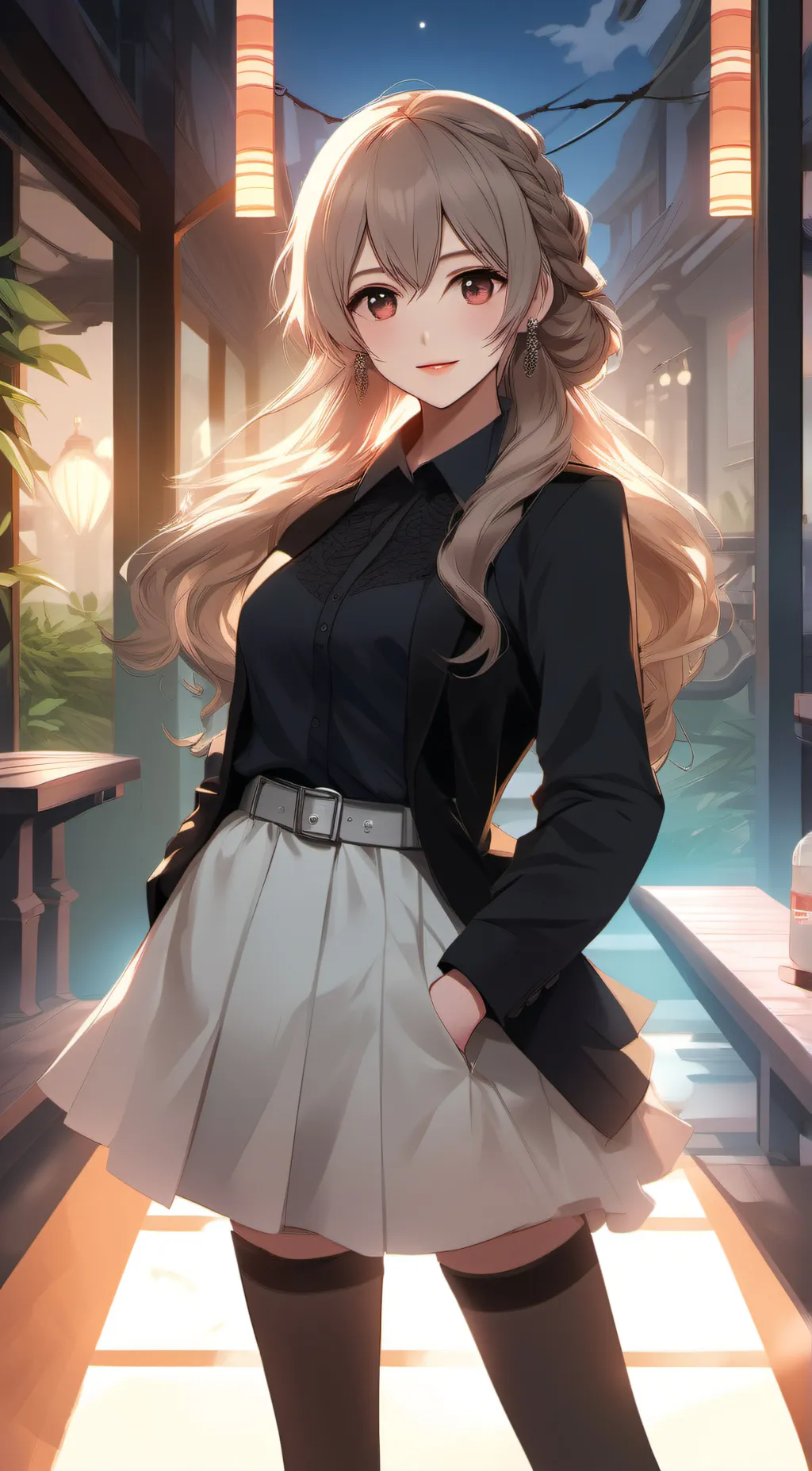 ai character: Amy background