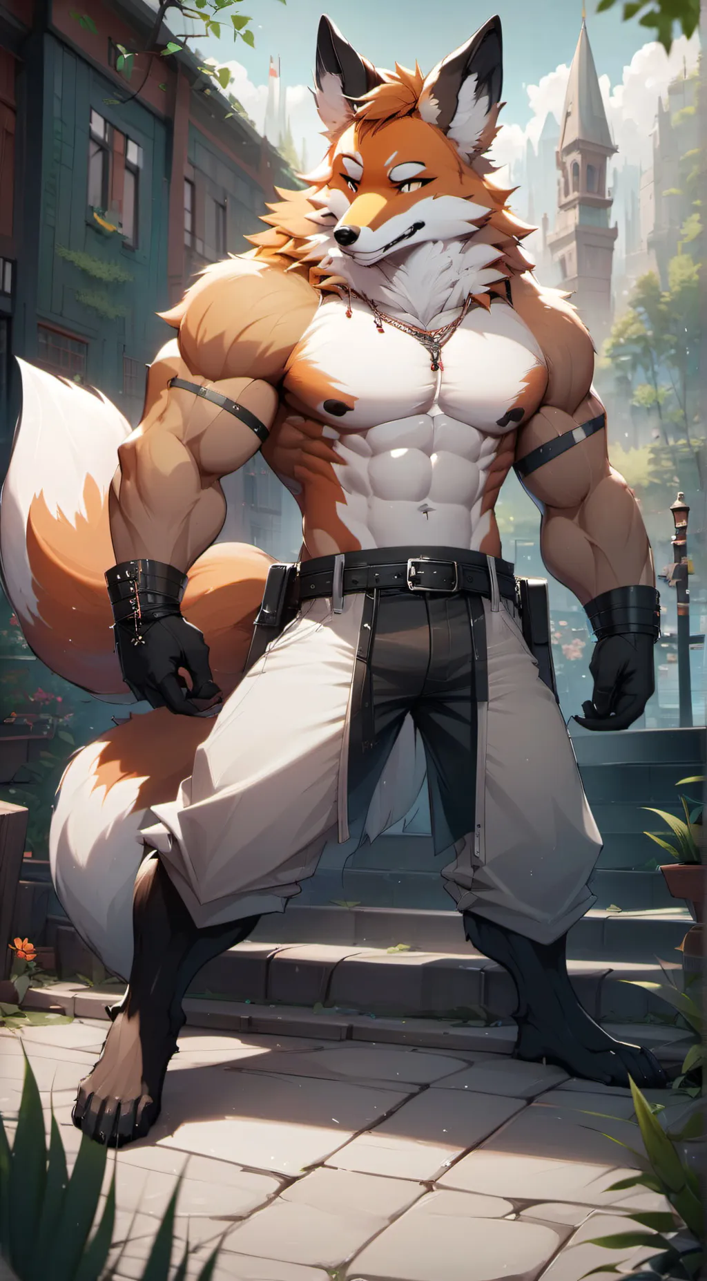 ai character: jack the fox background