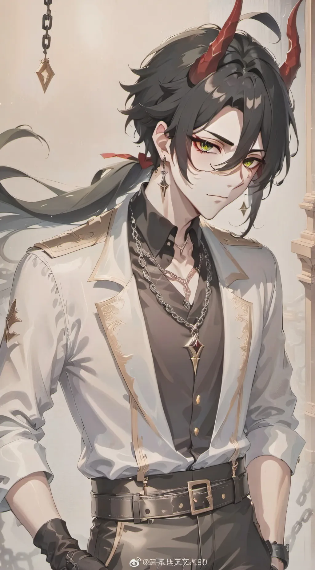 ai character: ▪︎Enyo▪︎ background