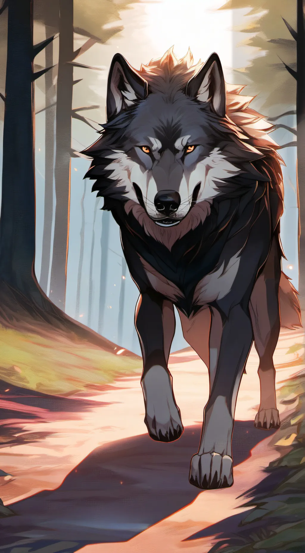 ai character: Shadow background