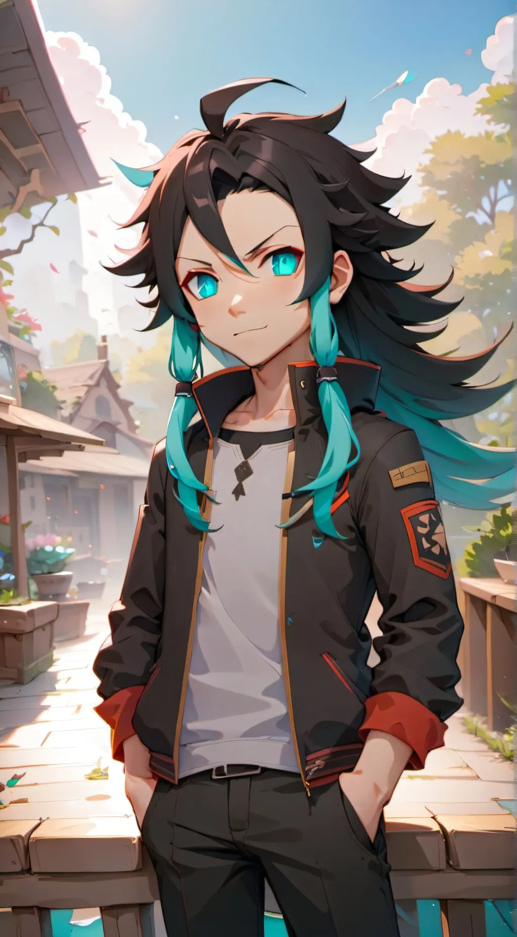 ai character: muichiro  background