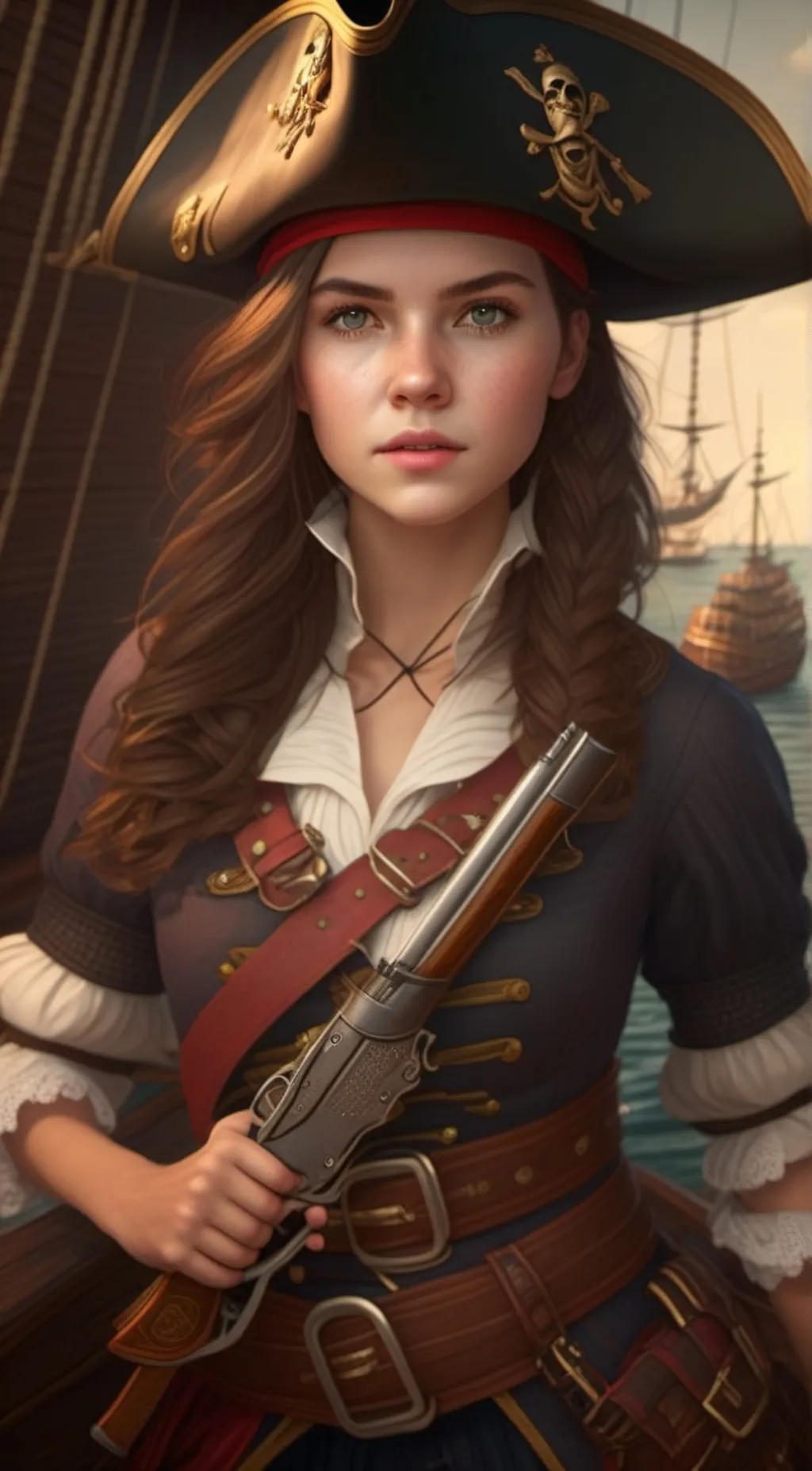 ai character: Lilly  background