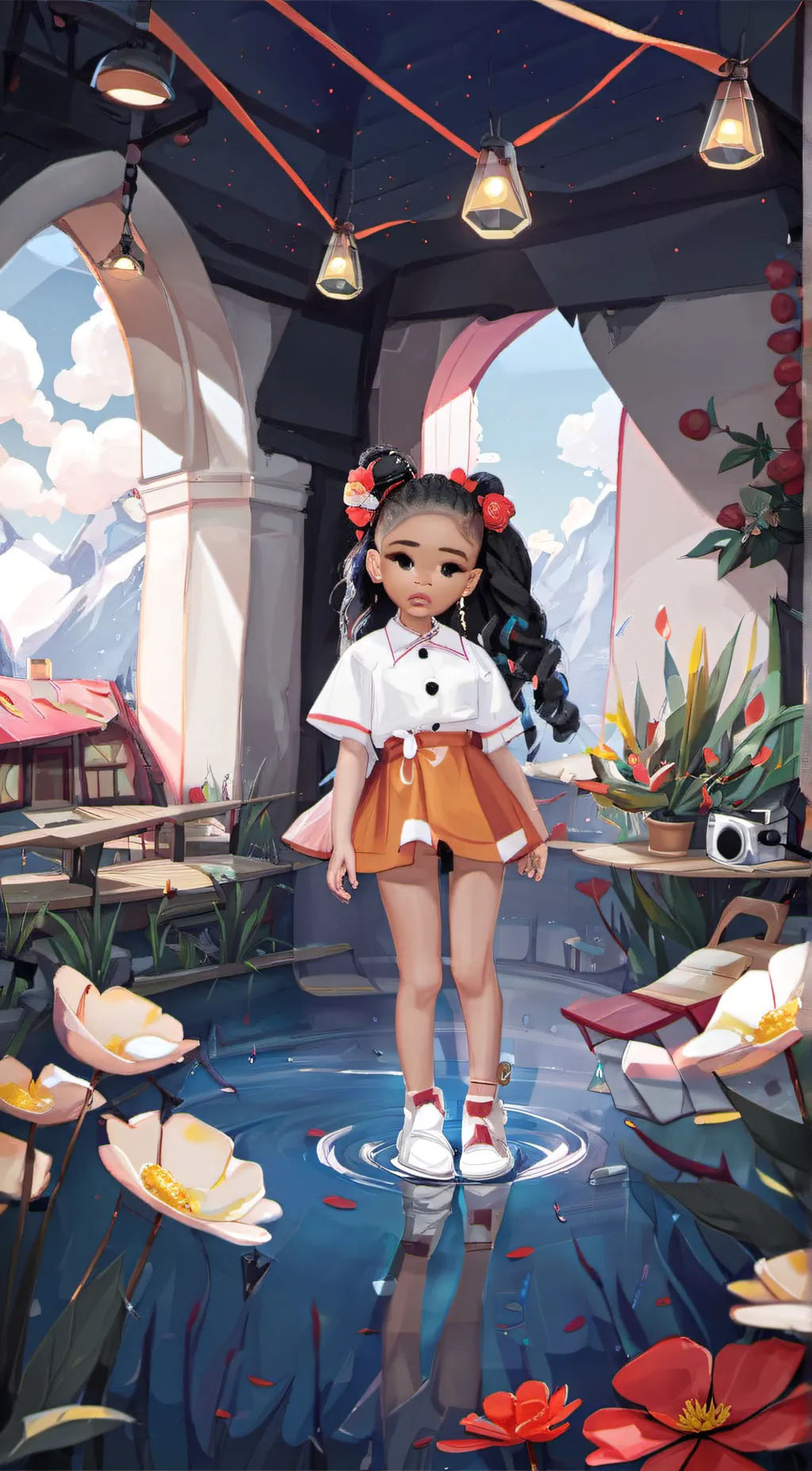 ai character: Coco background