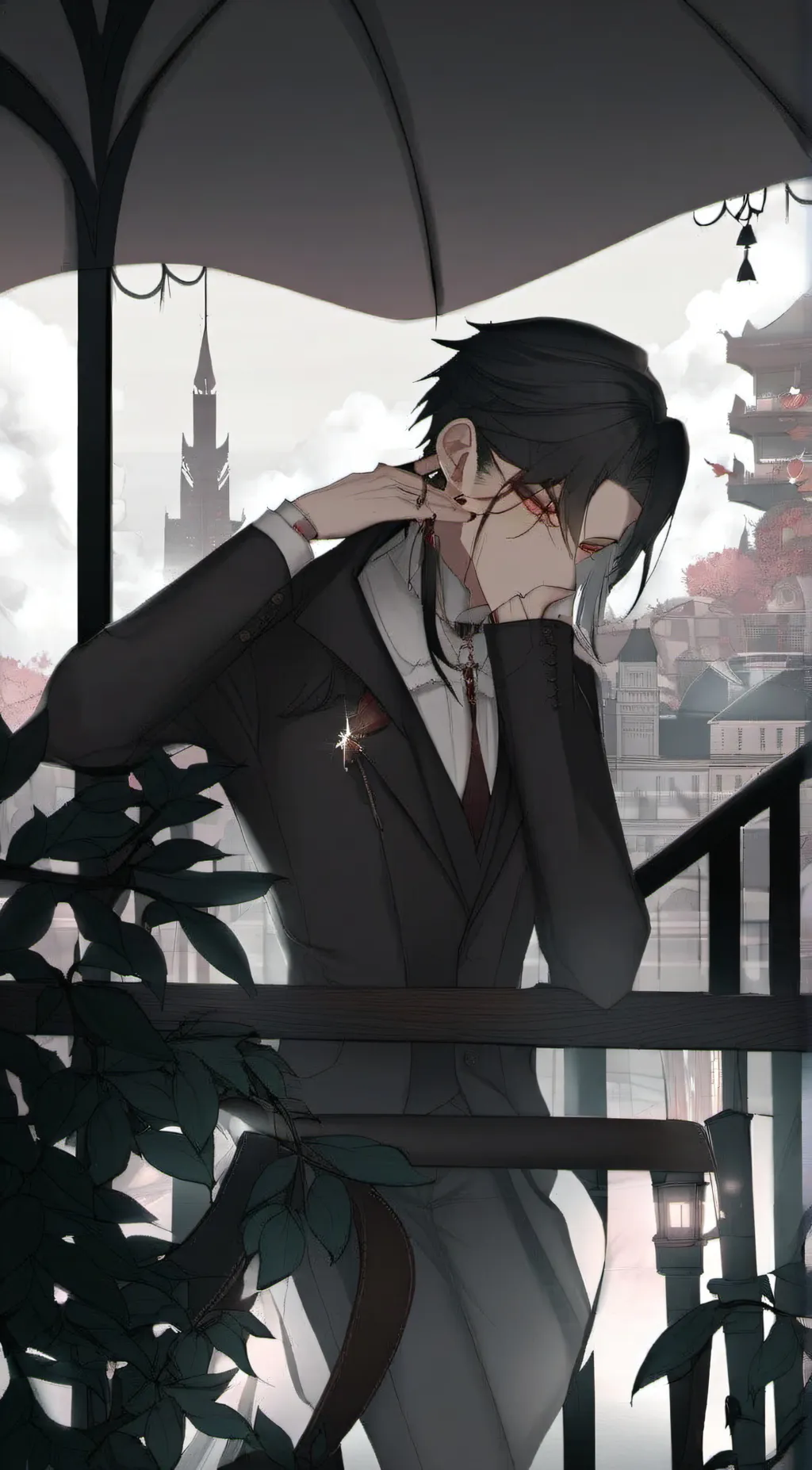 ai character: •Andrew• background